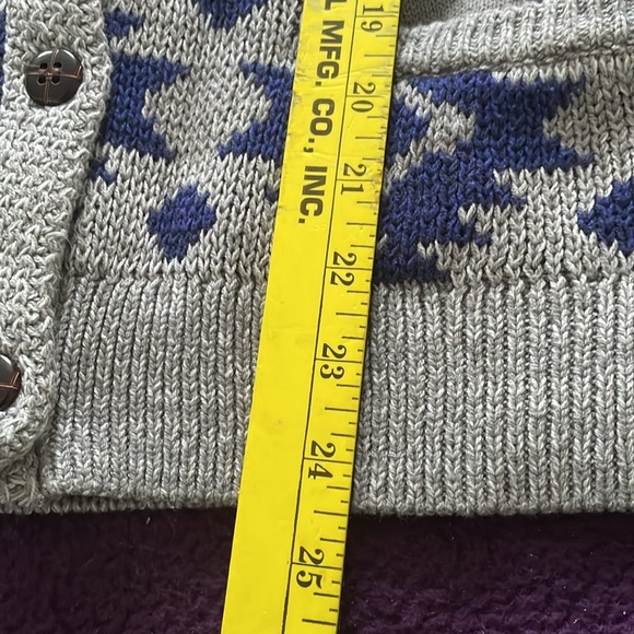 Shawl collar Button-down Sweater - Picture 11 of 11